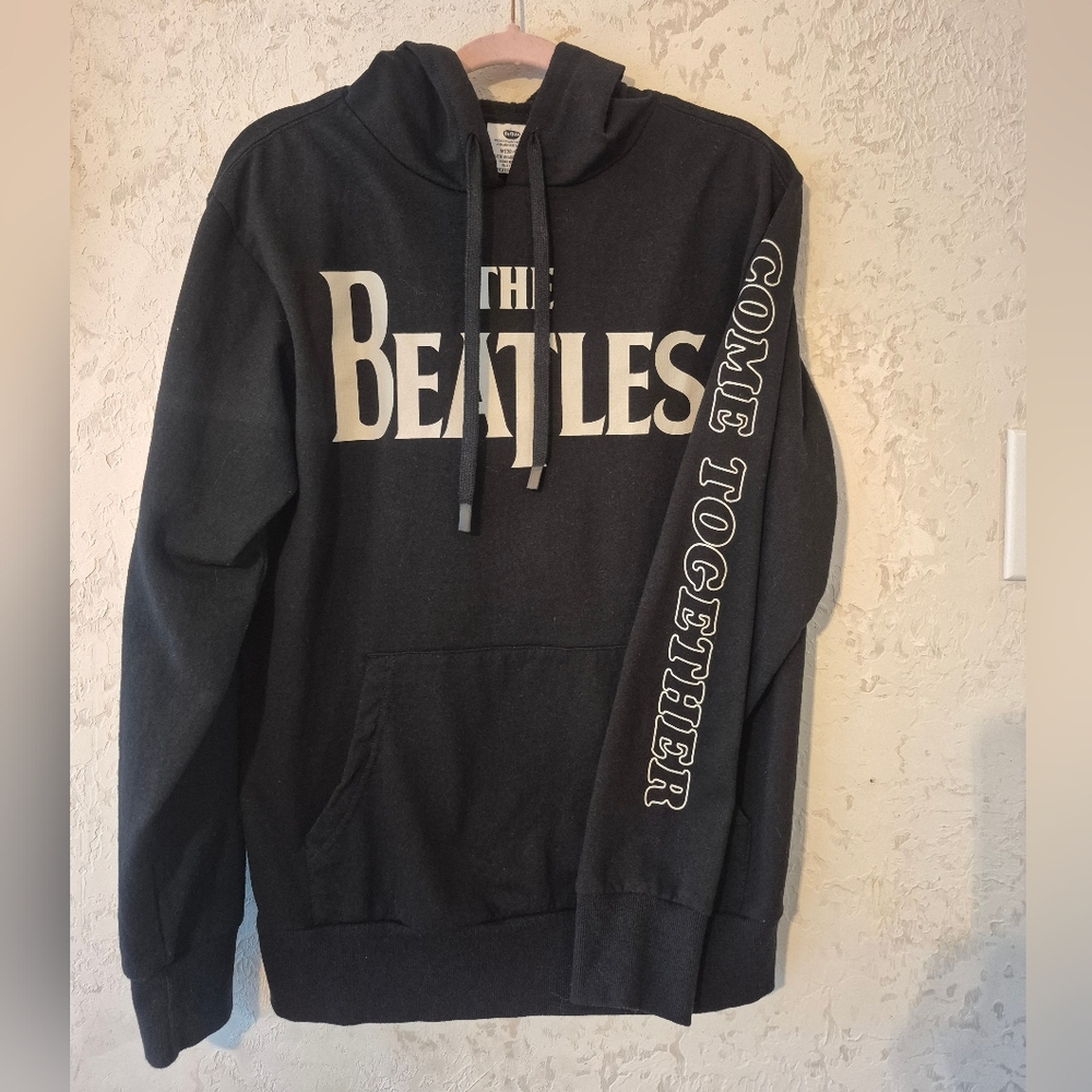 Authentic The Beatles Sweatshirt Hoodie Black